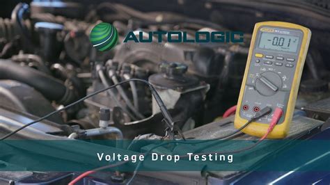 how to do a voltage drop test with a multimeter|test drive checking voltage drop.